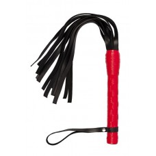 Флогер VIP Leather Flogger, RED