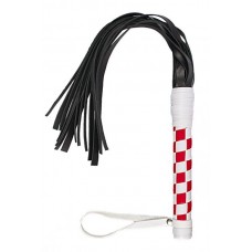 Флогер VIP Leather Floger, WHITE/RED