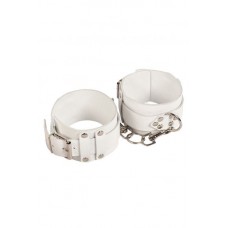 Оковы Leather Dominant Leg Cuffs,WHITE