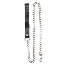 Поводок Leather Leash, BLACK