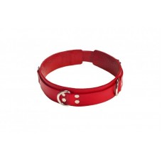 Ошейник Slave leather collar, RED