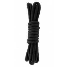 Веревка для бондажа BONDAGE ROPE 3M BLACK