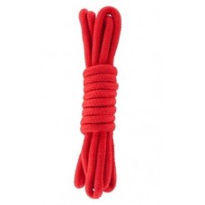 Веревка для бондажа BONDAGE ROPE 3M RED