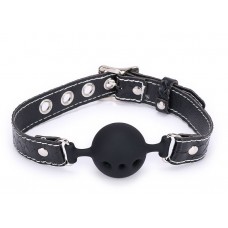 Кляп BDSM-NEW Snake ball gag silicone, black