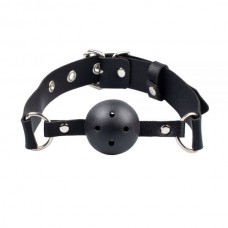 Кляп BDSM-NEW Hermes ball gag plastic, black