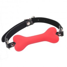 Кляп Doggle Bone Bit Gag-Red